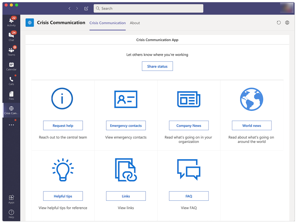 Image result for microsoft powerapp crisis communication